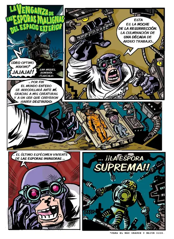 Viñeta 2 - La espora suprema